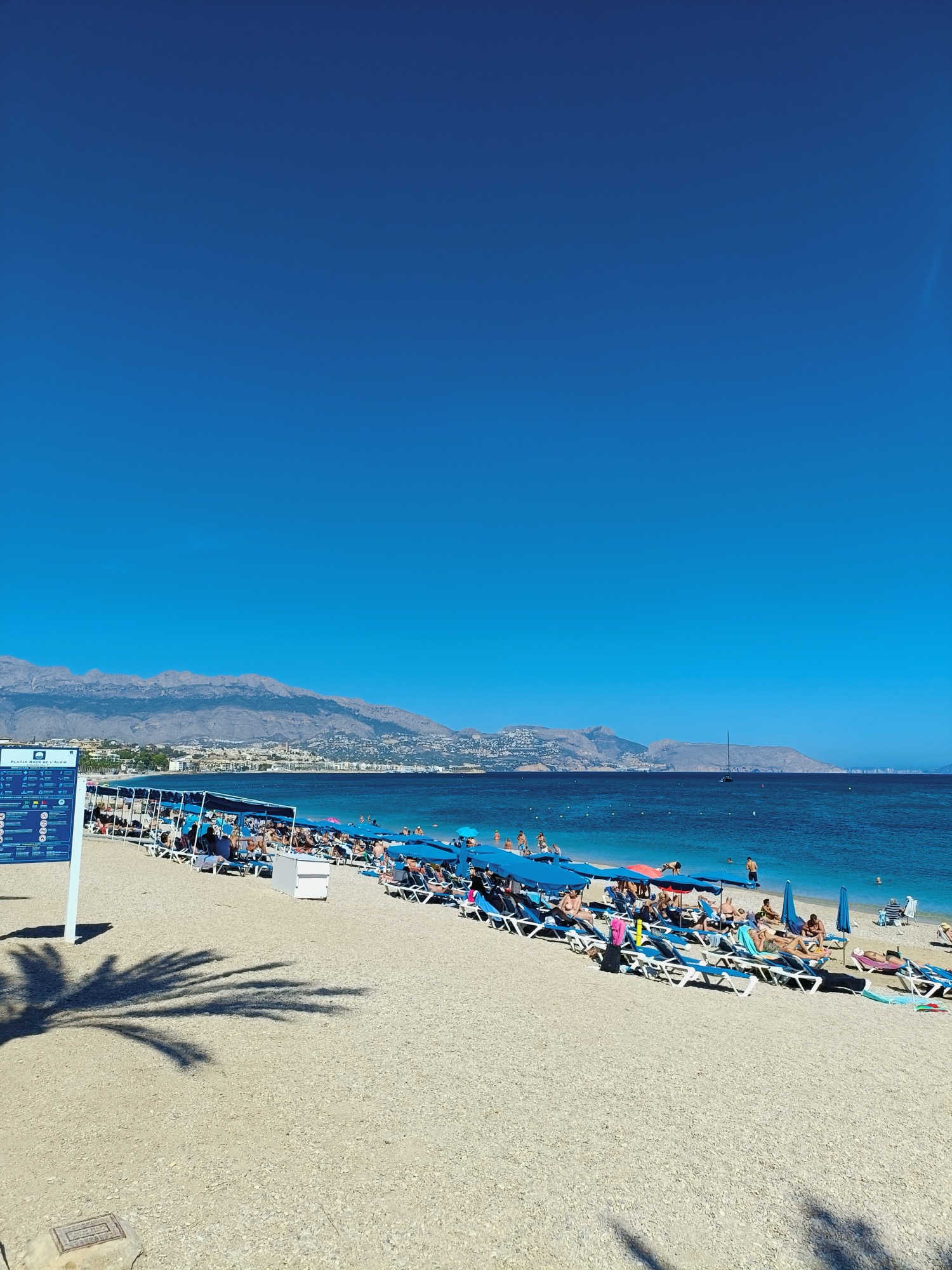 Cap Blanch-strand bij Albir